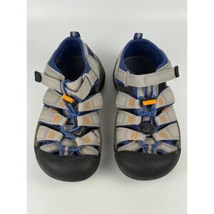 Keen Little Boy Newport H2 Walking Waterproof Sandals Size US13 EU31 Gray/Black